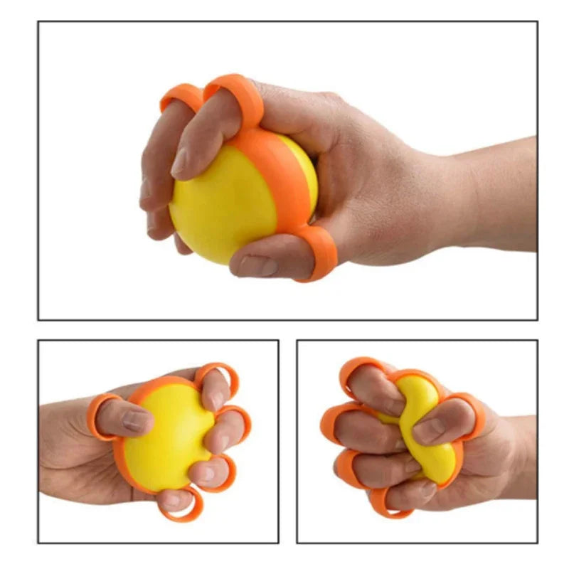 Hand Therapy Grip Strengthener – Finger & Arm Exercise Ball for Muscle Recovery