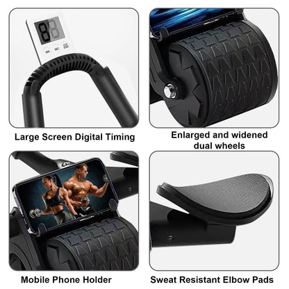 Ab Roller with Timer – Core & Abs Trainer for Home Workouts.