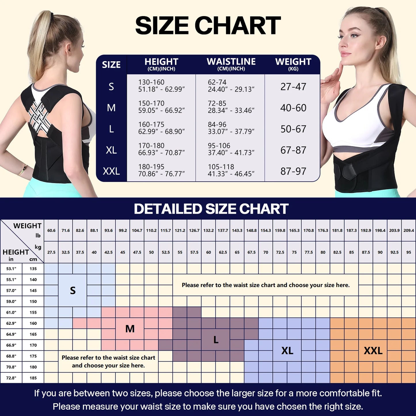 Posture Corrector Back Brace | Adjustable Support for Men & Women