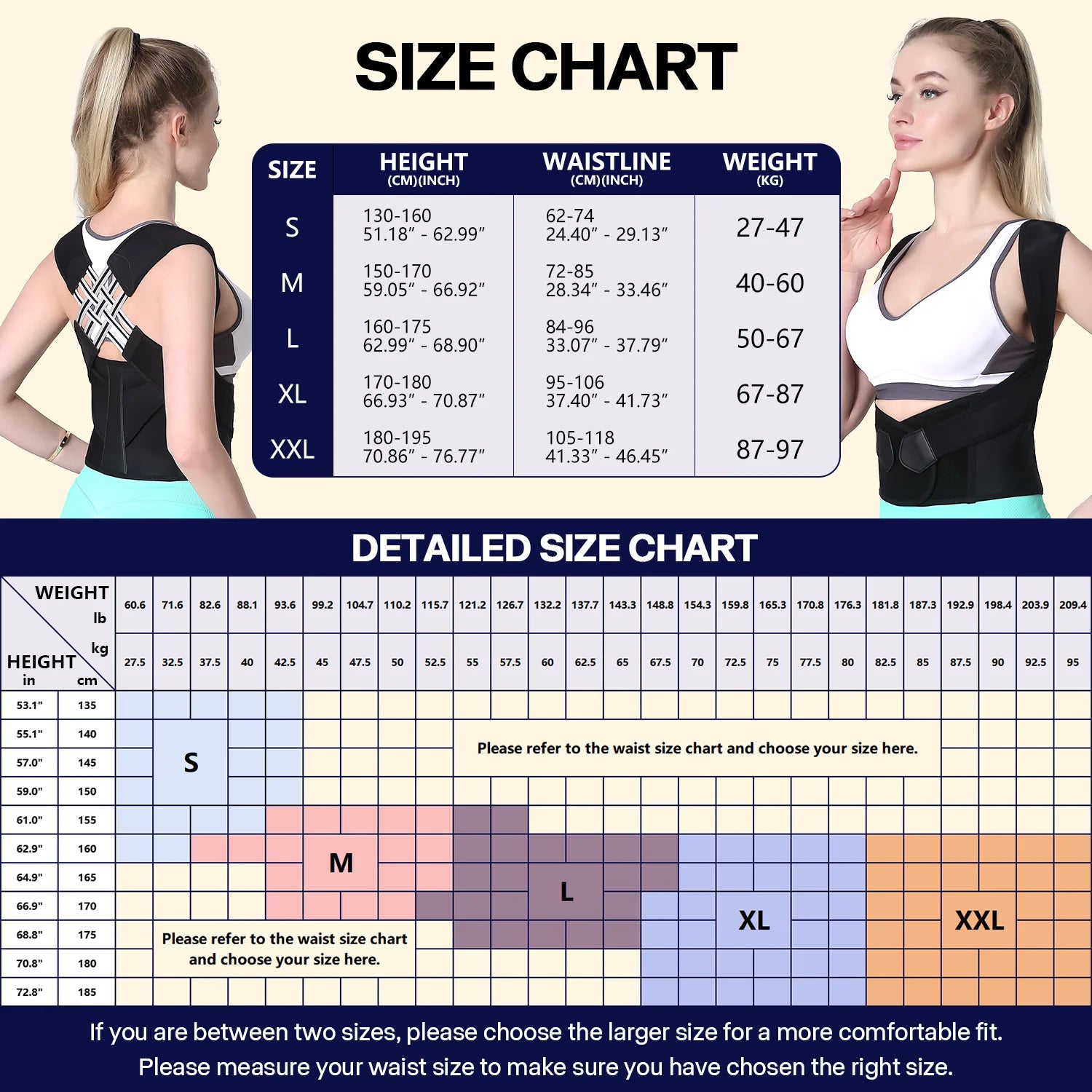 Posture Corrector Back Brace | Adjustable Support for Men & Women