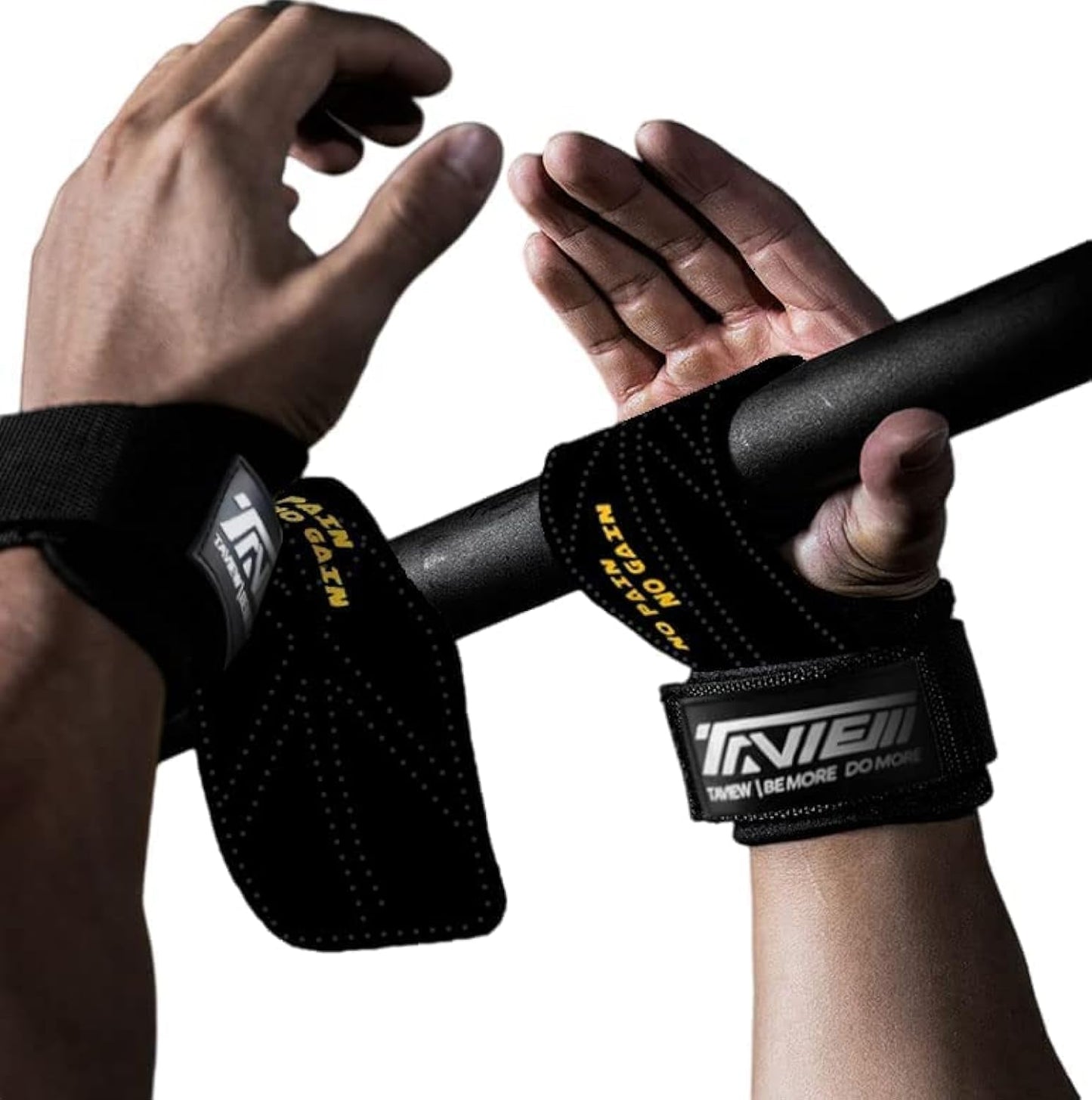 Wrist Straps for Weightlifting – Maximum Grip Support for Deadlifts & Pull-Ups