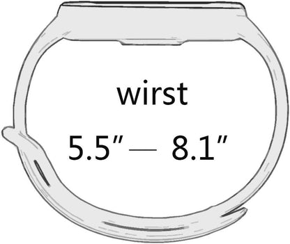 Replacement Bands Compatible with Xiaomi Mi Band 5 / 6 – Adjustable Sport Silicone Wristbands (20 Colors)