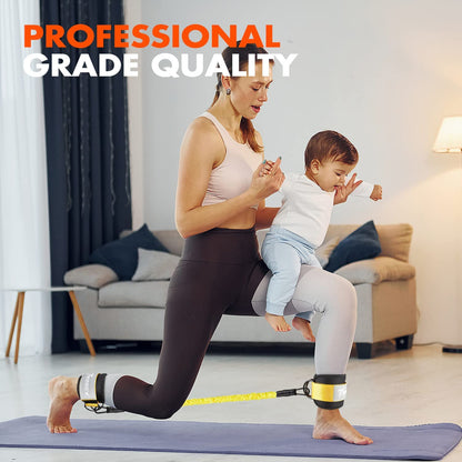 Ankle Resistance Bands with Cuffs – Glutes & Leg Training Set