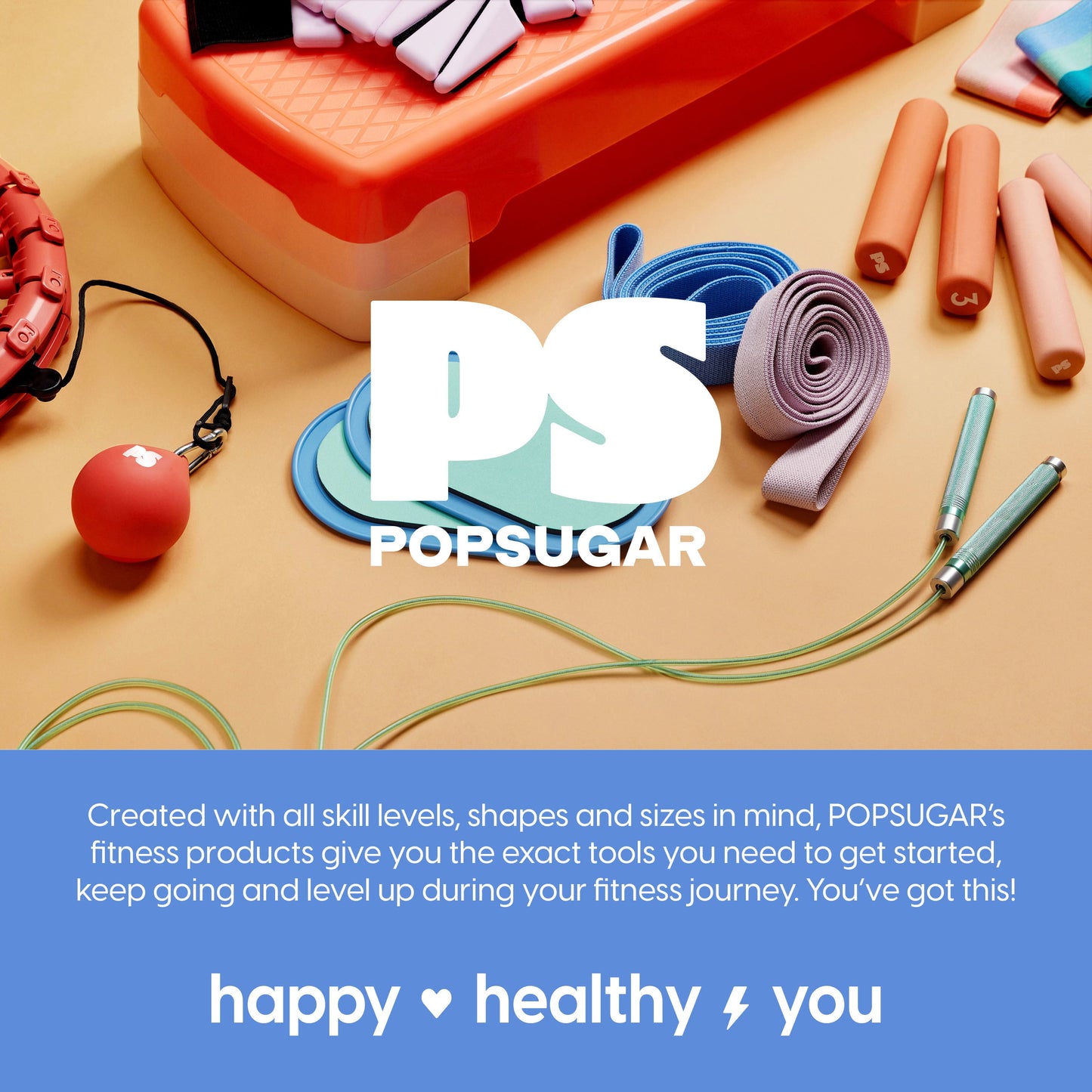 9Ft Adjustable Weighted Jump Rope – Durable Fitness Skipping Rope