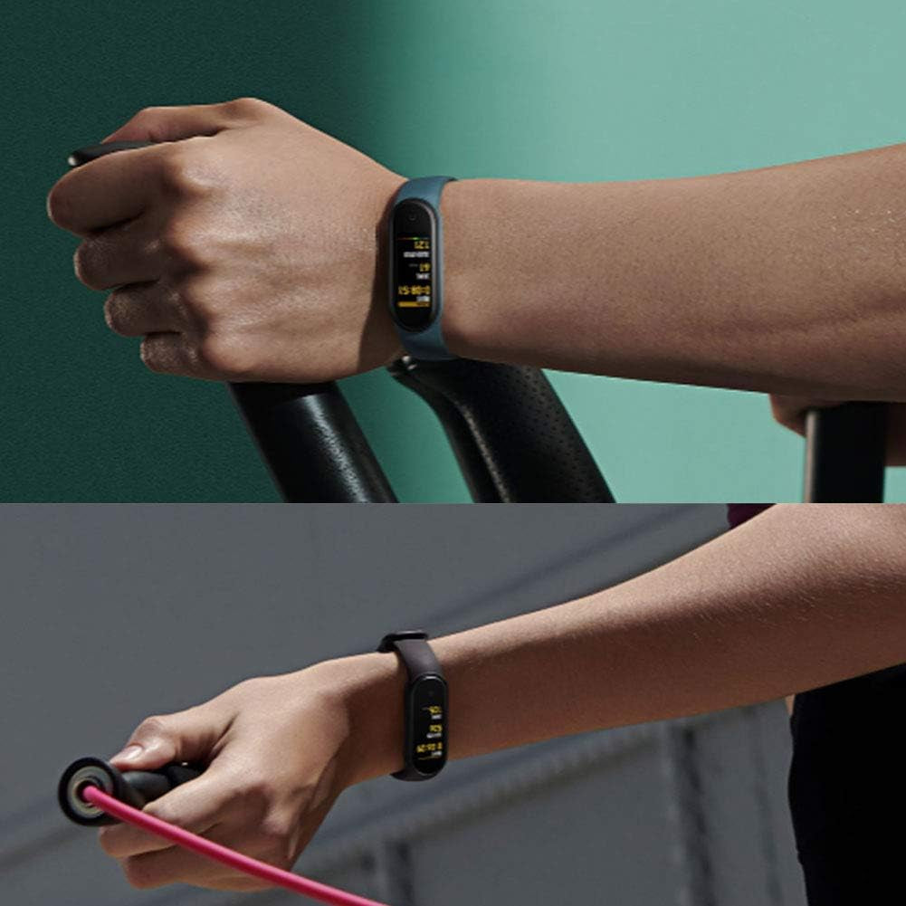 Replacement Bands Compatible with Xiaomi Mi Band 5 / 6 – Adjustable Sport Silicone Wristbands (20 Colors)