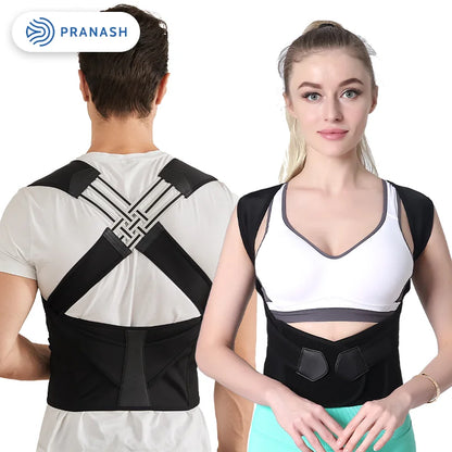 Posture Corrector Back Brace | Adjustable Support for Men & Women