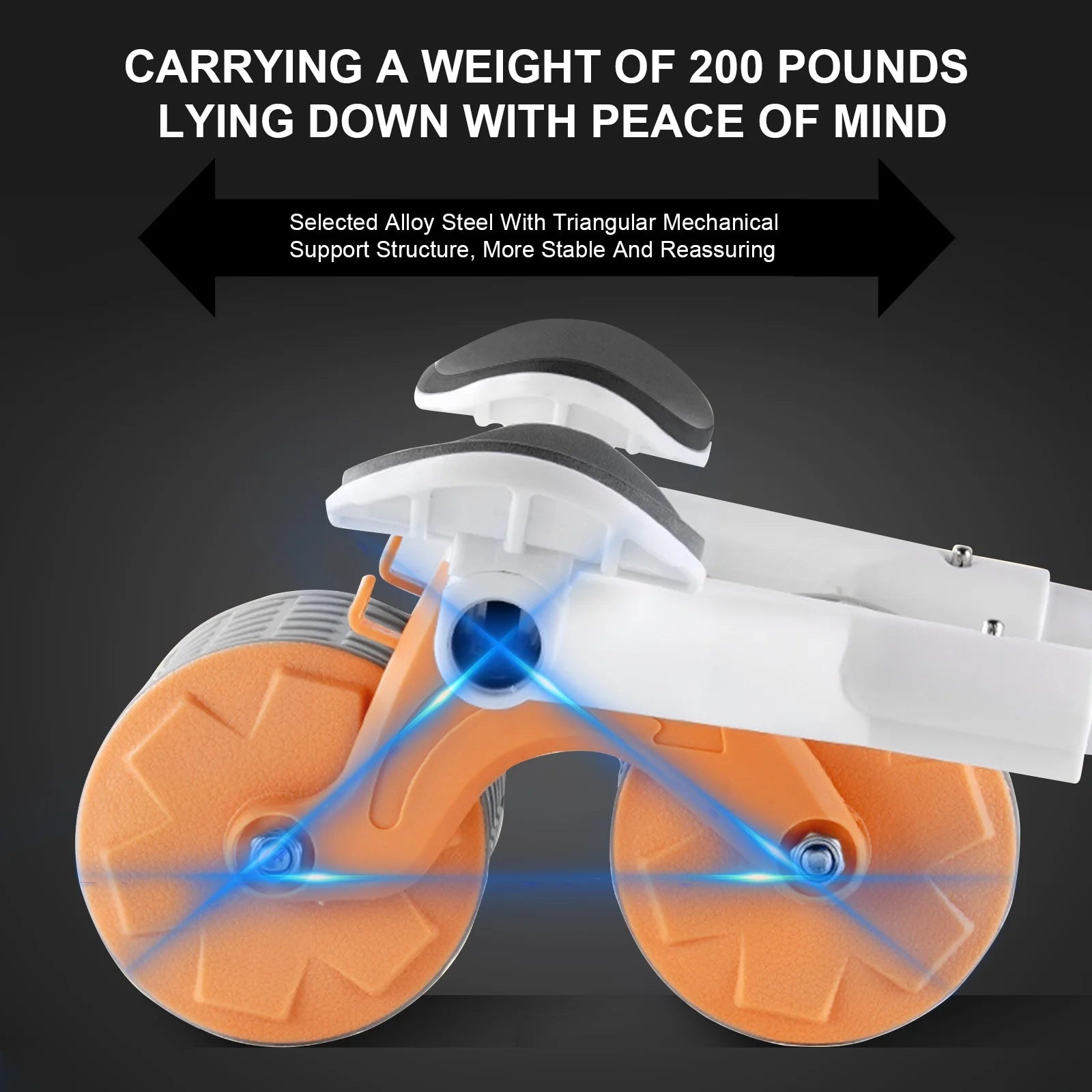 Ab Roller with Timer – Core & Abs Trainer for Home Workouts.